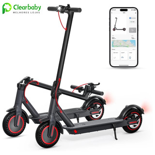 Scooter Elétrico 550W para Adultos | Suporta até 150KG | Dobrável com Bateria Potente