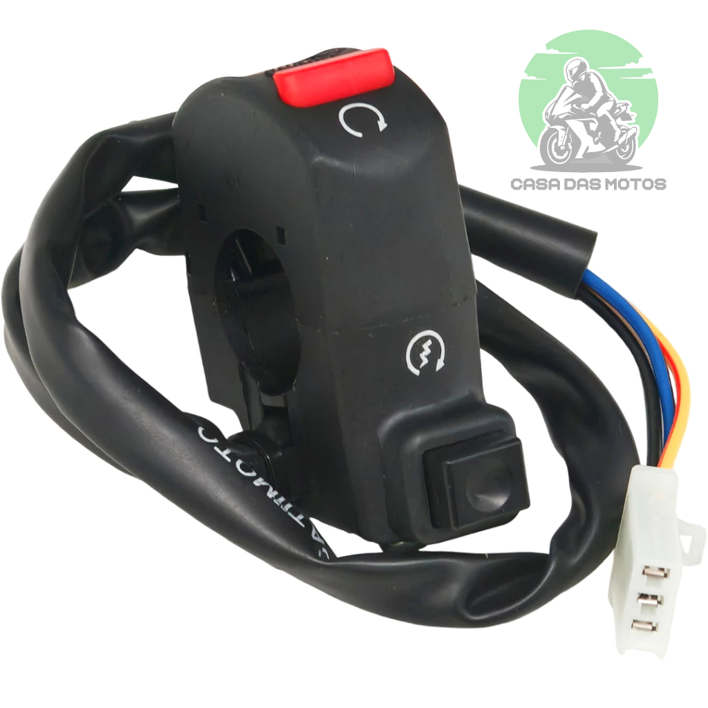 Punho Interruptor Partida E Emergência Nxr 150 Bros Es Ano 2009 Até 2015 Direito em Oferta na Shopee