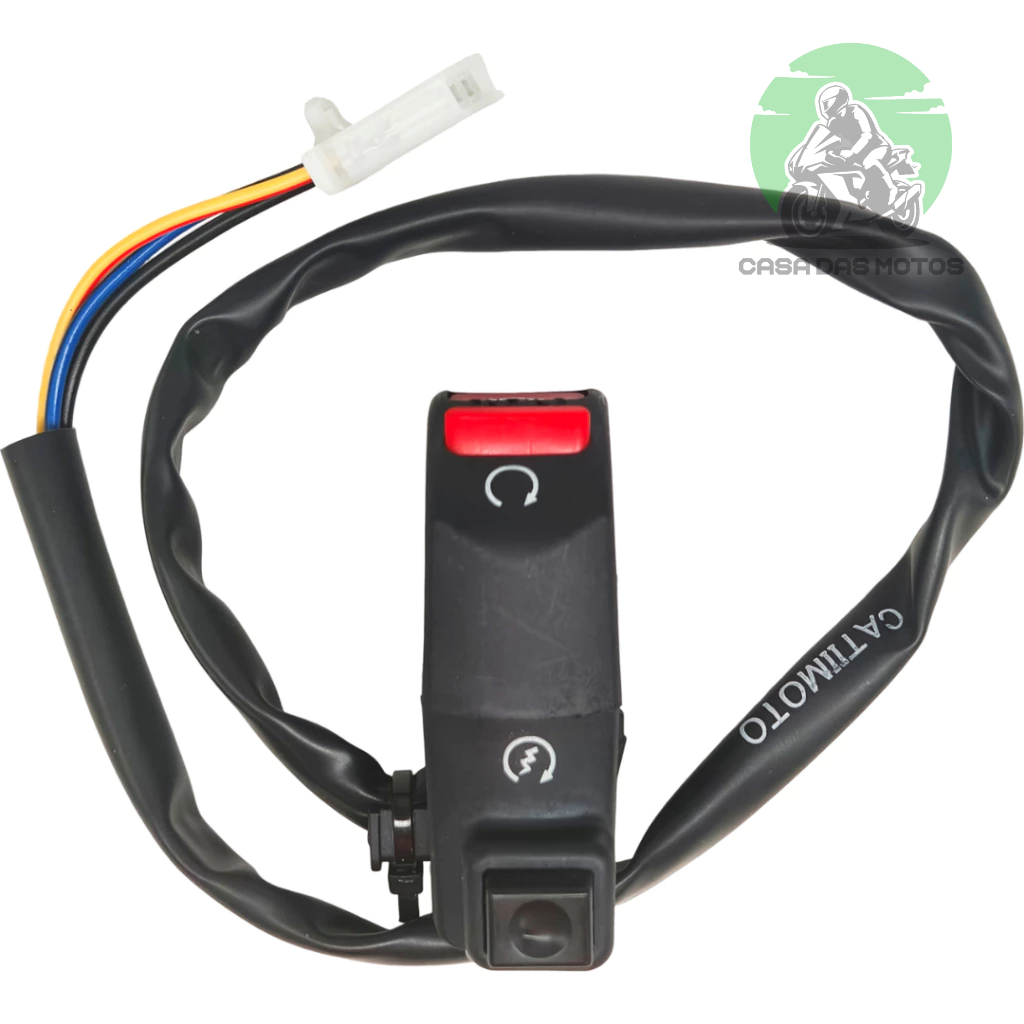 Punho Interruptor Partida Nxr 150 Bros Es 2009 Até 2015 Lado Direito em Oferta na Shopee