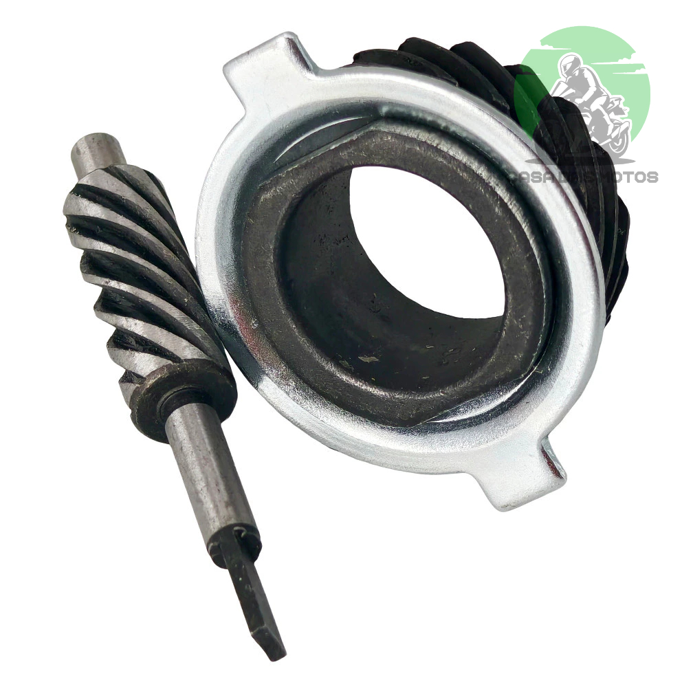 Kit Engrenagem Velocimetro + Pinhão Honda Titan 125 Ks / Fan 125 / Biz 100