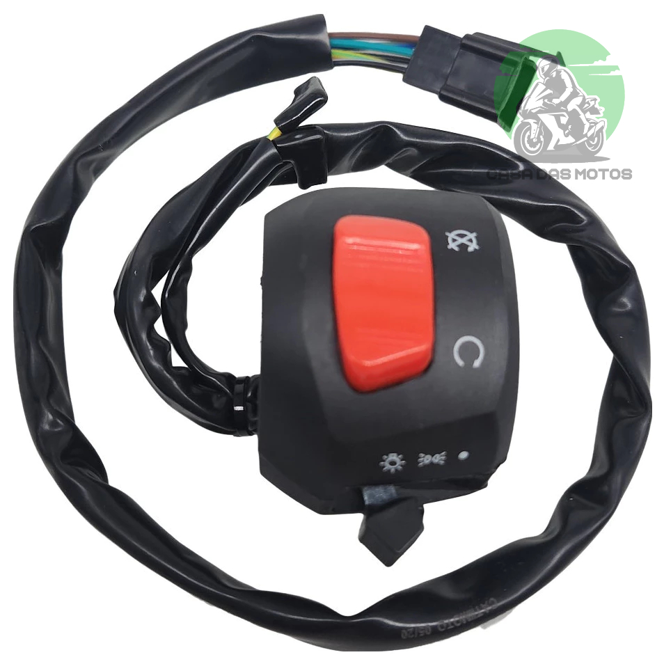 Punho Interruptor Partida Moto Dafra Speed 150 Todos Anos