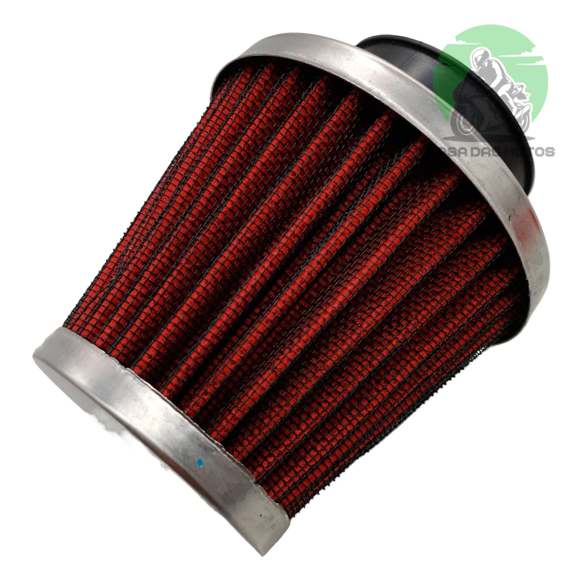 Filtro de Ar Esportivo Titan 125 / Fan 125 / Factor / Ybr / Xtz / Yes / Intruder / Shineray 38MM