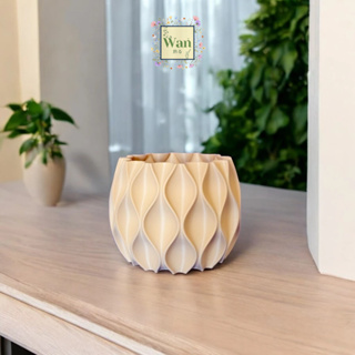 Vaso Cachepot Ondas Para Plantinhas Decoração em Oferta na Shopee