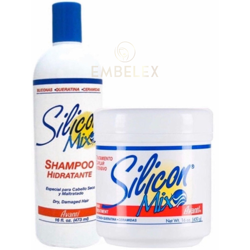 Kit Silicon Mix - Shampoo 473ml e Máscara 450g em Oferta na Shopee