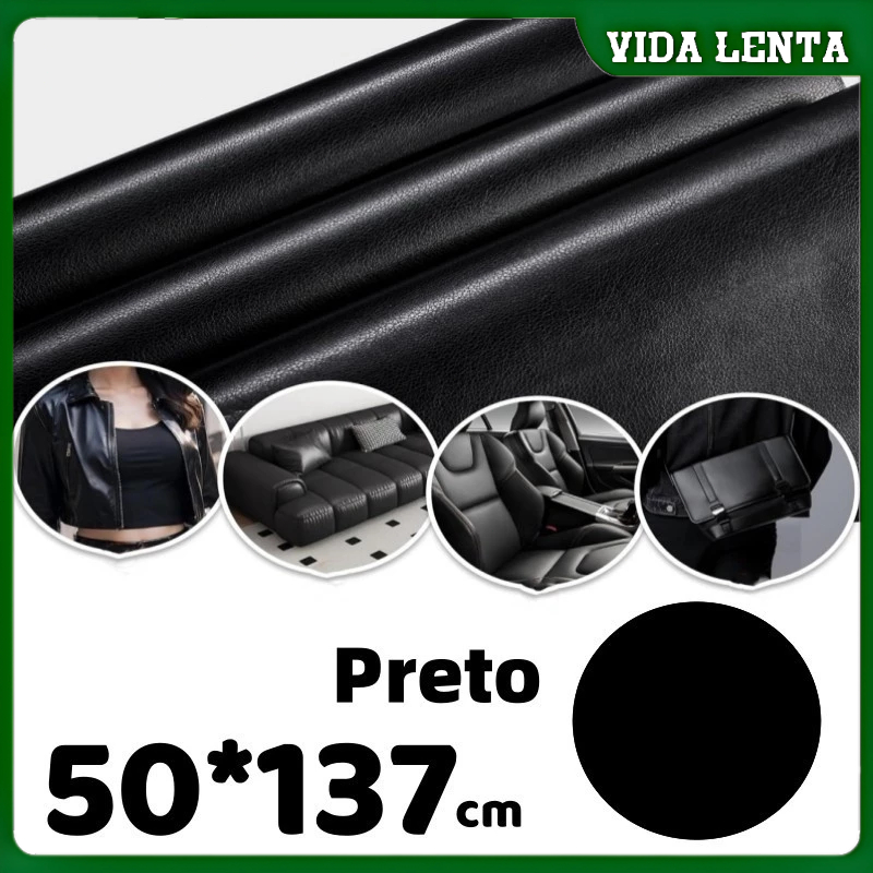 Couro Sintético Autocolante 137x50cm,Remendo De Couro Adesivo,Patch De Reparo De Couro em Oferta na Shopee