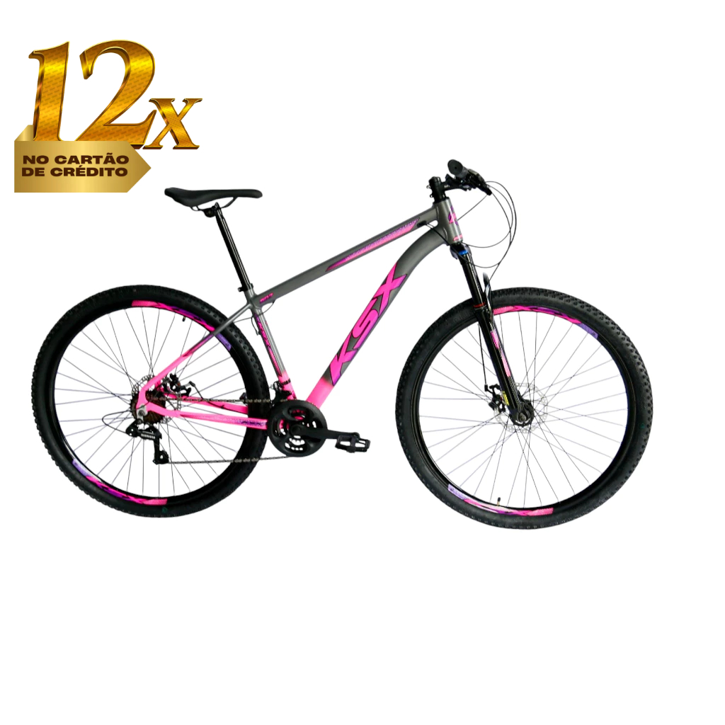BICICLETA BIKE ARO 29 MTB ALUMÍNIO KSX 24V MARCHAS SHIMANO CABEAMENTO INTERNO UNISSEX - Sports & Outdoors
