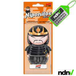 Soft99 - Aromatizante Millionaire Niponitos Samurai – Cheirinho Carro Ambiente Aromatizador Odorizador
