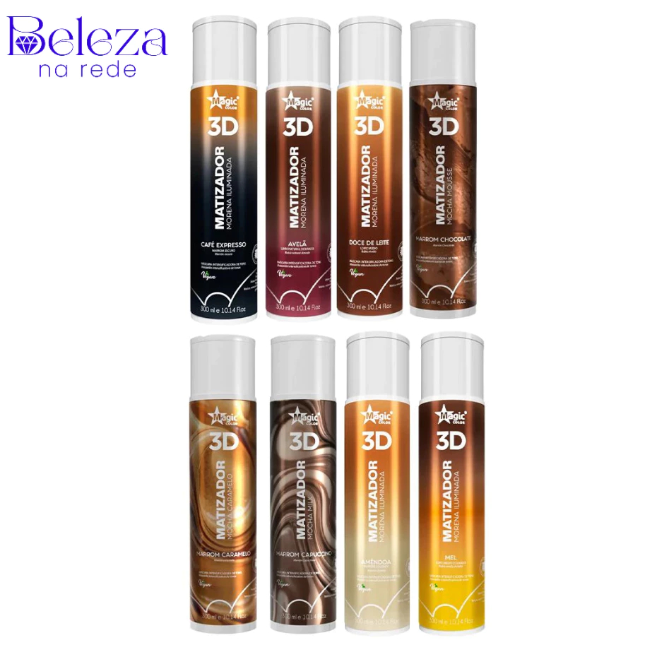 Magic Color Todos Os Efeitos De Morena Iluminada/Mocha 300ml - 100ml Escolha o Seu em Oferta na Shopee