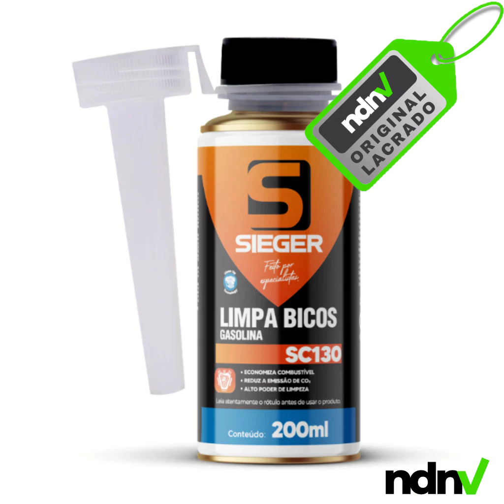 Limpa Bicos Gasolina – 200ml – Sieger SC130