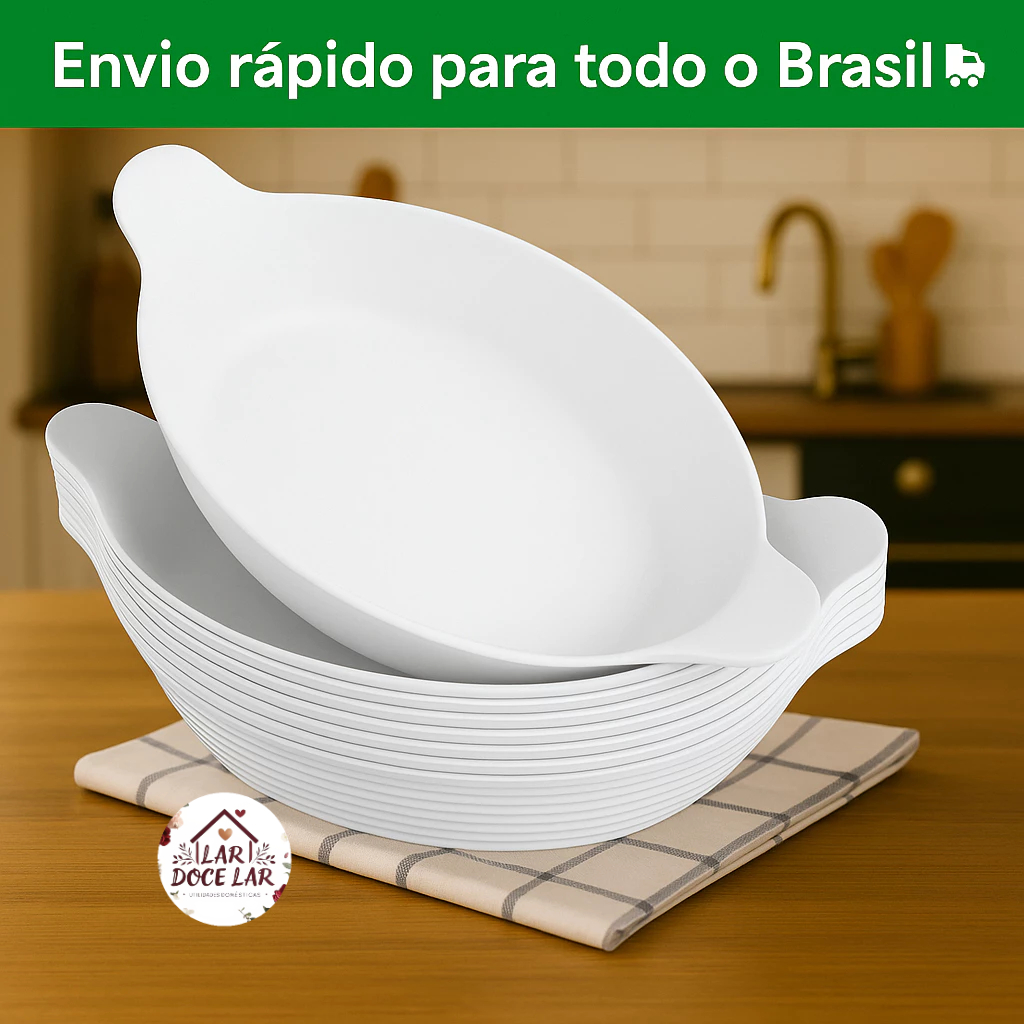 Kit 10 Petisqueira Barquinha Canoa Petiscos Churrasco Festa Frios Para Servir Amendoim Caldo Branca