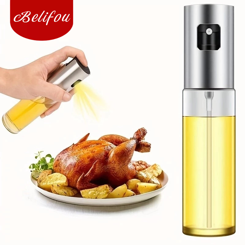 Belifou Spray Borrifador Azeite Vinagre Vidro 100ml em Oferta na Shopee