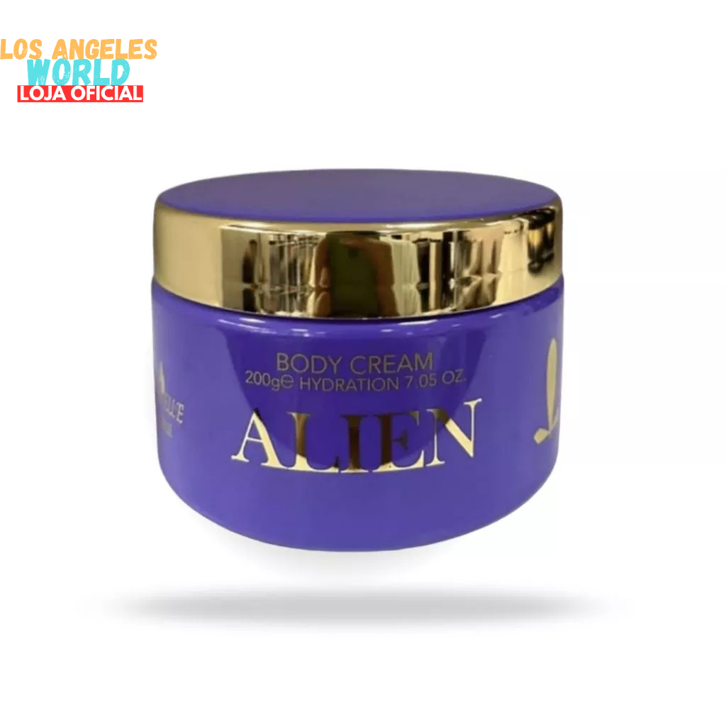 Creme Hidratante Corporal Alien Lattafa 200g Pote - Isabelle la Belle Creme de Corpo arabe perfumado
