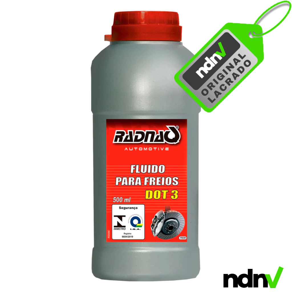 Fluido de Freio Radnaq Dot 3 – 500ml – RQ7030