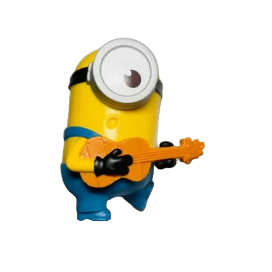 Boneco Minion Stuart - boneco altura 8 cm - Mc Lanche Feliz - Minions (não fala)