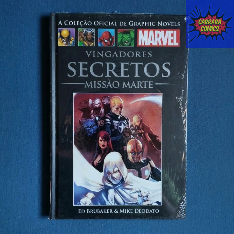 HQ Vingadores Secretos - Missão Marte (Ed Brubaker e Mike Deodato Jr.) - Salvat Preta Volume 62