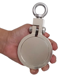 Super Pesca Magnética Até 400 Kg Ímã Neodímio com Abraçadeira Super Forte 60mm x 25mm Dupla Face em Oferta na Shopee