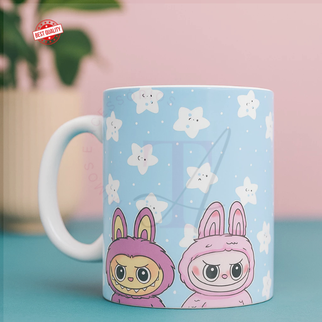Caneca Personalizada Labubu Pop Mart Labubu edição limitada
