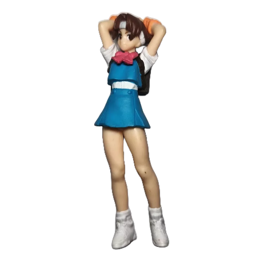 Gashapon Hinata Wakaba Street Fighter Altura 7 Cm Miniatura - Rival School Girls