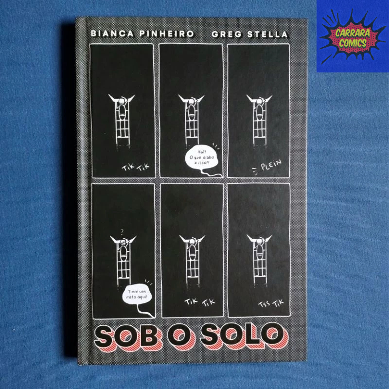 HQ Sob o Solo (Quadrinho Nacional, Pipoca e Nanquim, Capa Dura, Bianca Pinheiro e Greg Stella)