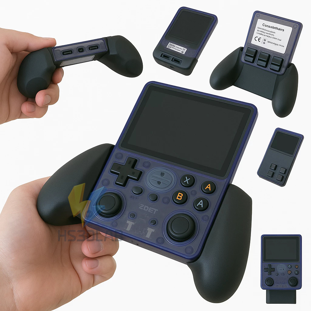 Grip de Mão Ergonômico R36S Pegada Controle Para Jogar Conforto