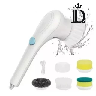 Elétrica Escova  Limpeza 5 Em 1 Giratório Multiuso Premium