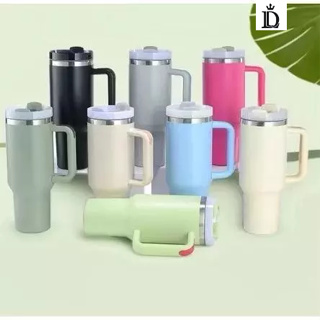 Copo Térmico Inox Alça Flip Straw SEM LOGO com canudo INOX  1200ml Qualidade em Oferta na Shopee