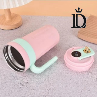 Termômetro Copo com Alça e Office Cup 650ml Cold Hot