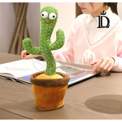 Cacto Falante Dançante 120 Músicas Roupa Sortida Decorativo em Oferta na Shopee