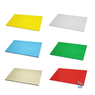 Tábua Pequena De Carne Cores Variadas Lisa Polietileno 8mm X 20cm X 30cm Cozinha Churrasco em Oferta na Shopee