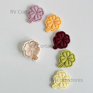 Cortador Trevo de Biscoito - Pasta Americana molde Biscuit em Oferta na Shopee