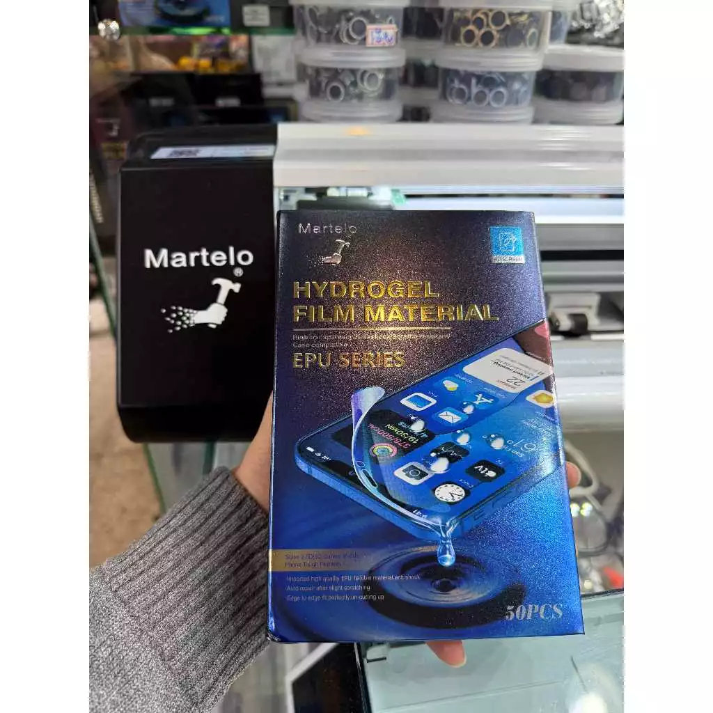 Película Hydrogel EPU Premium Blindagem Para celular Martelo Autoregenerativa Pacote Fechado Com 50 Unidades em Oferta na Shopee