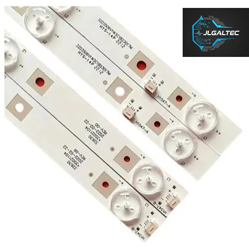 Kit 4 Barras De Led Para TV 32" SEMP TOSHIBA Dl3253 Dl3246 32l1500 Dl3245