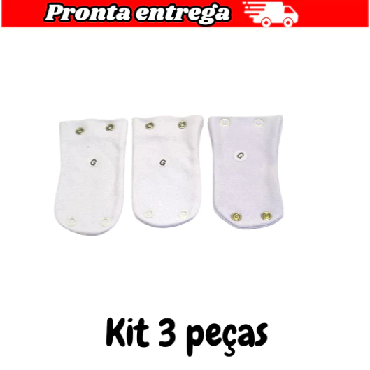 Kit de extensor para bodies de bebês