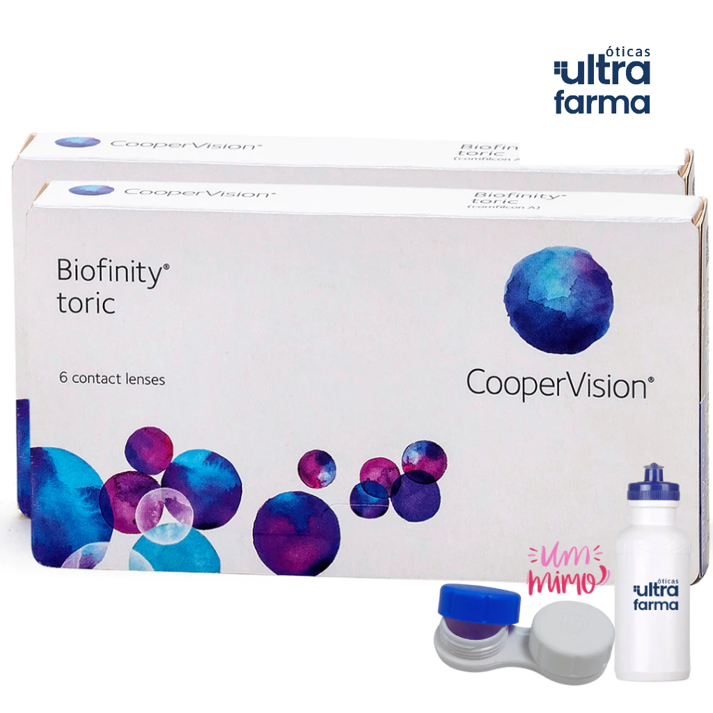Lentes De Contato Biofinity Toric Para Astgmatismo- Coopervision