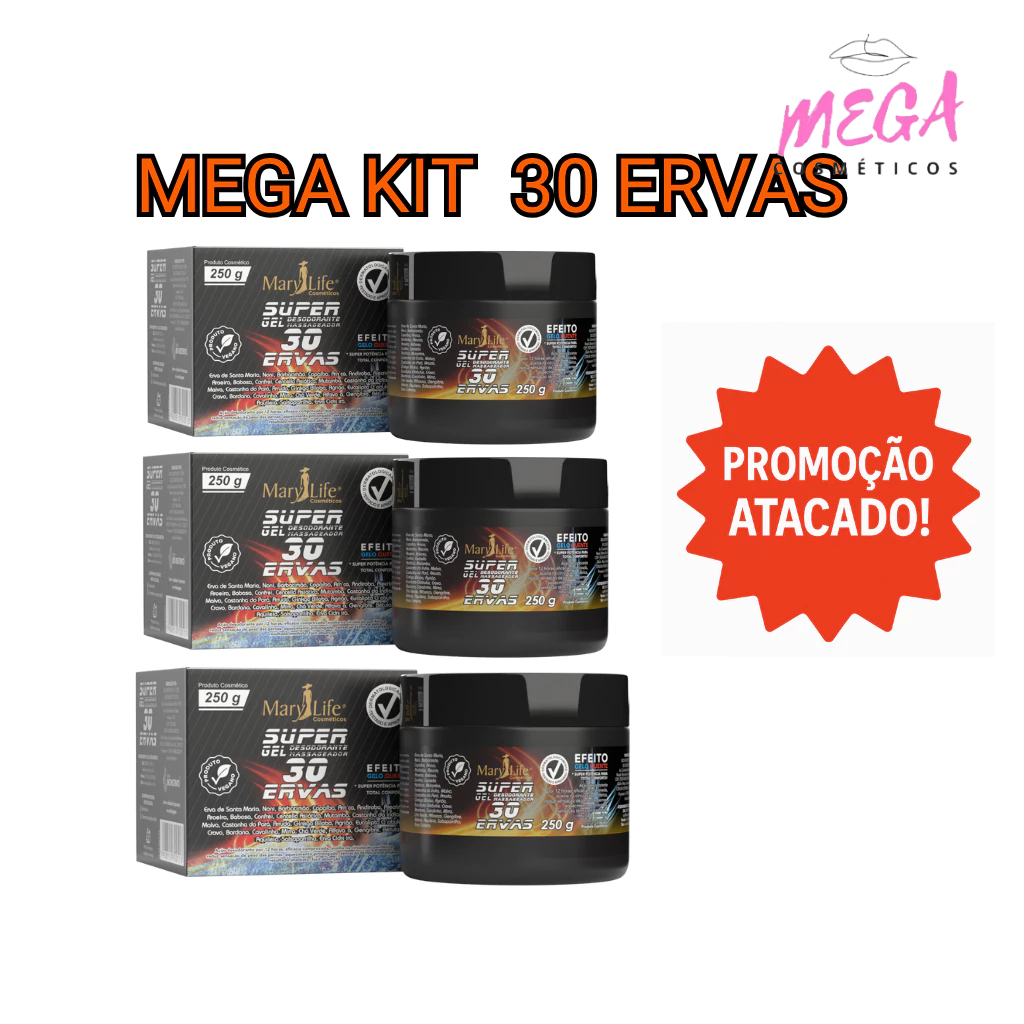 🌿 KIT  30 ERVAS 250g – PODER DA NATUREZA  🌿