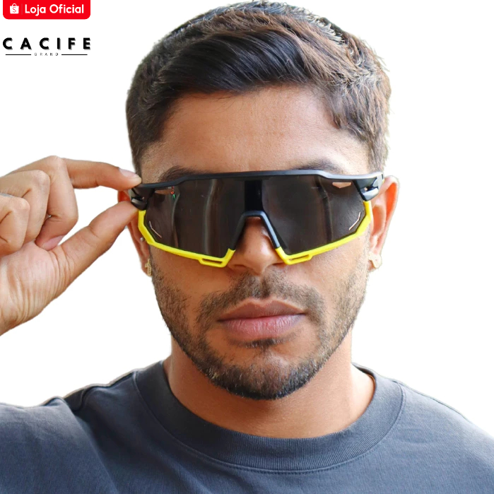 Óculos de Sol Polarizado Runner Esportivo Baixa Pace Premium Ciclismo Corrida Bike uv400 Unissex - Fashion Accessories