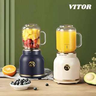 Mini Liquidificador Portátil Shake 6 Laminas 3 em 1 Portátil VITOR em Oferta na Shopee