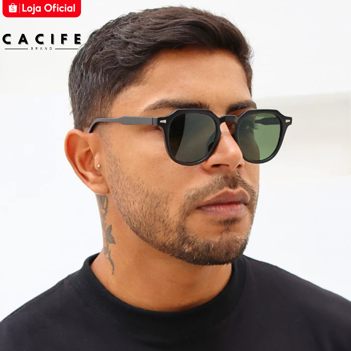 Óculos de Sol Buzios Redondo Varias Cores uv400 Feminino Masculino Unissex - Cacife Brand - Fashion Accessories