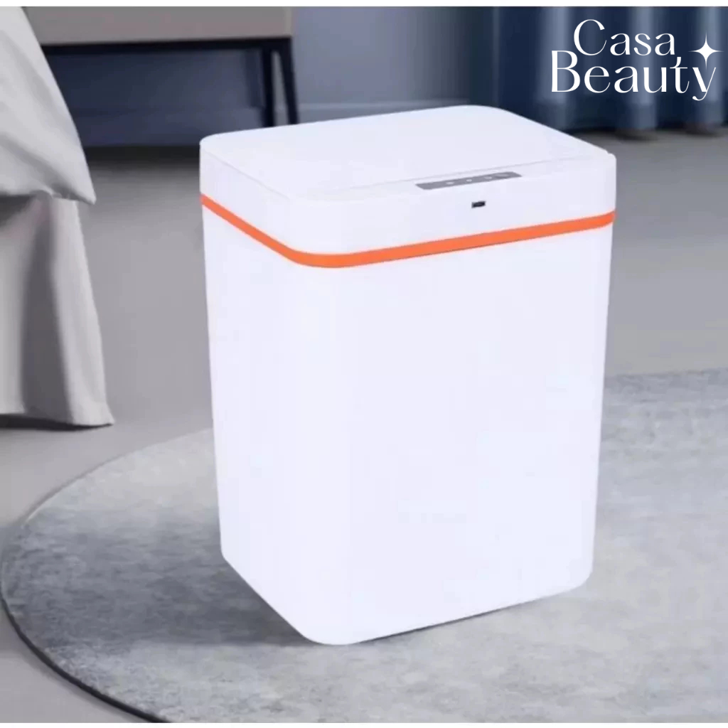 Lixeira Com Sensor Automático Inteligente 15 Litros Abre Fácil Toque Aproximação CASA BEAUTY em Oferta na Shopee