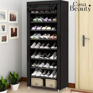 Sapateira para calçados 9 andar para 27 pares de sapatos organizador desmontável CASA BEA…