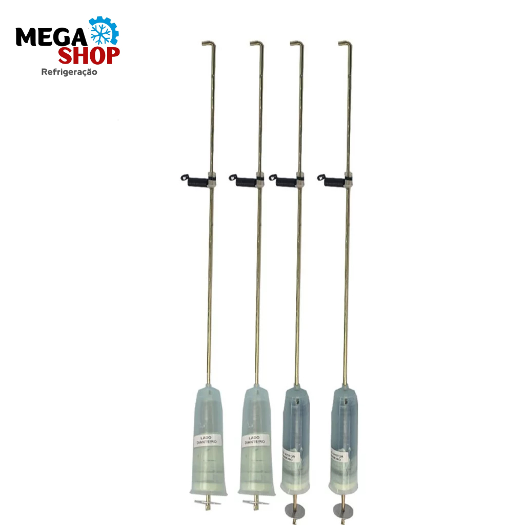 Kit Varas Suspensão Lavadora 15kg Compatível Electrolux 7124117 Alado