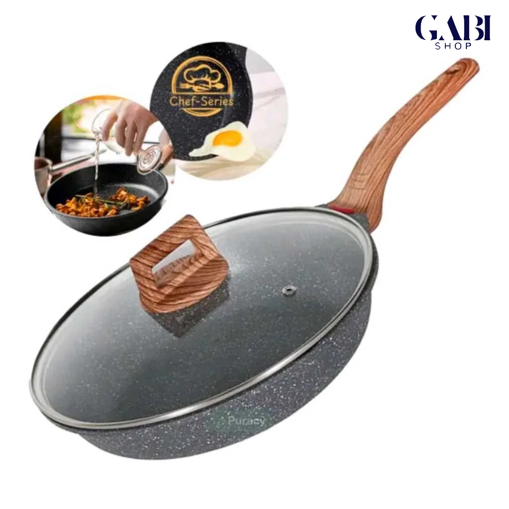 Panela Frigideira de Granito com Revestimento Premium Uso Diário GABISHOP