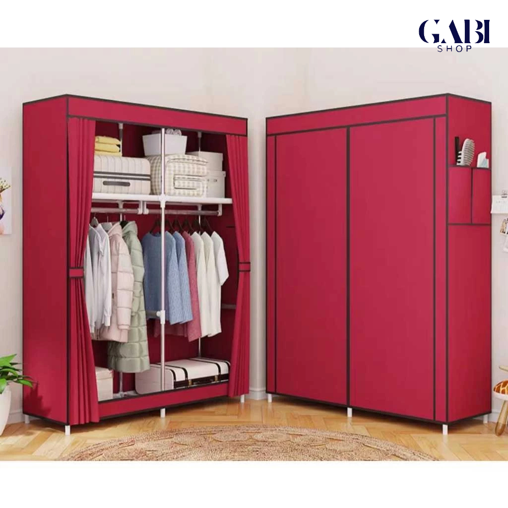 Guarda-Roupa Organizador de Tecido com Prateleiras GABISHOP em Oferta na Shopee