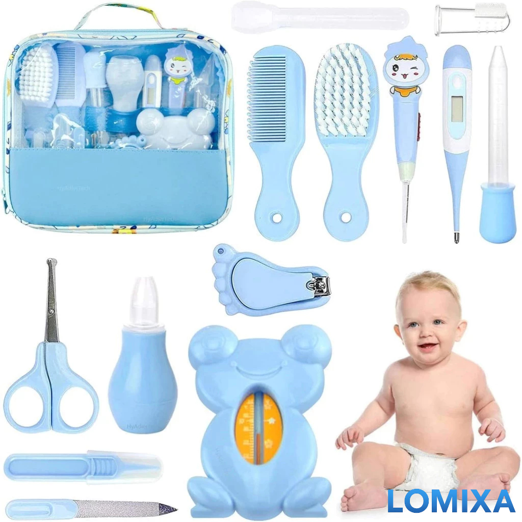 Kit de Higiene Capilar para Bebês – 13 Itens para Cuidados Diários do Cabelo e Corpo em Oferta na Shopee