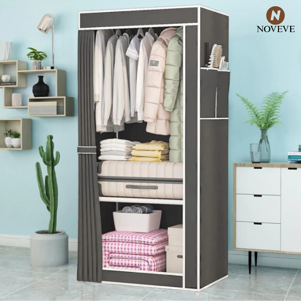 Guarda Roupa Armário Multiuso Organizador De Roupa Armário Inteligente 146*56*44cm NOVEVE