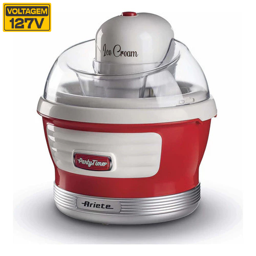 Sorveteira Ariete Party Time Vemelha 127v
