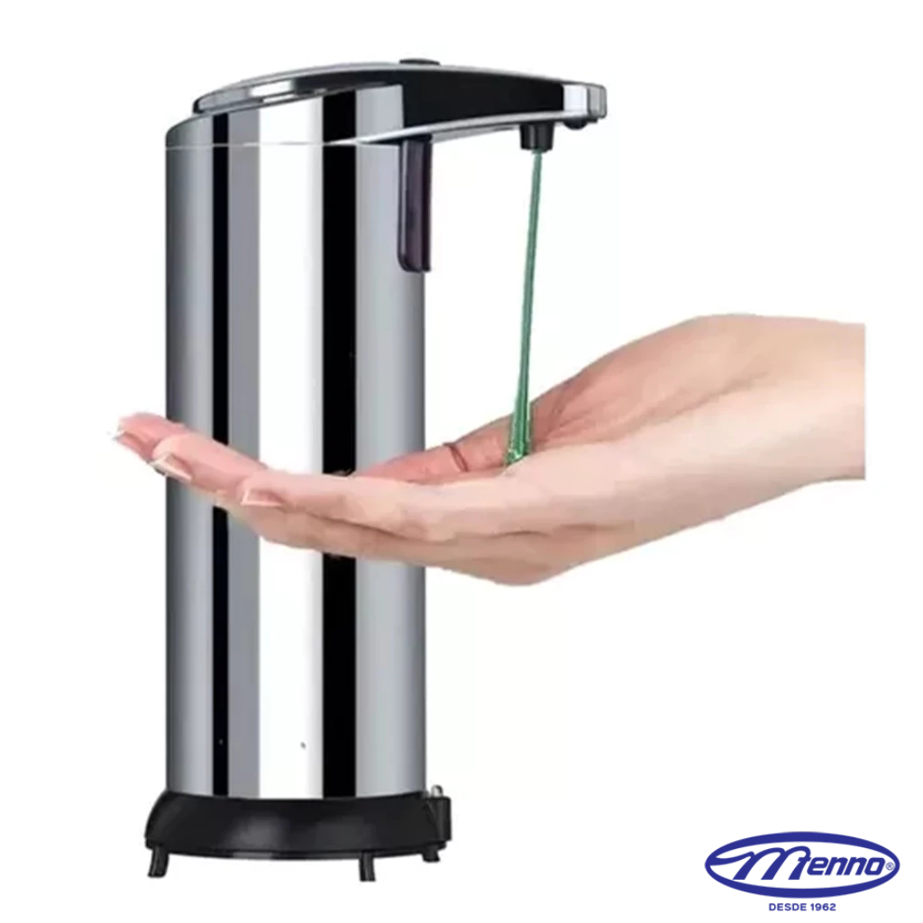 Dispensador Automático De Sabonete Líquido/Saboneteira Automática - Menno em Oferta na Shopee