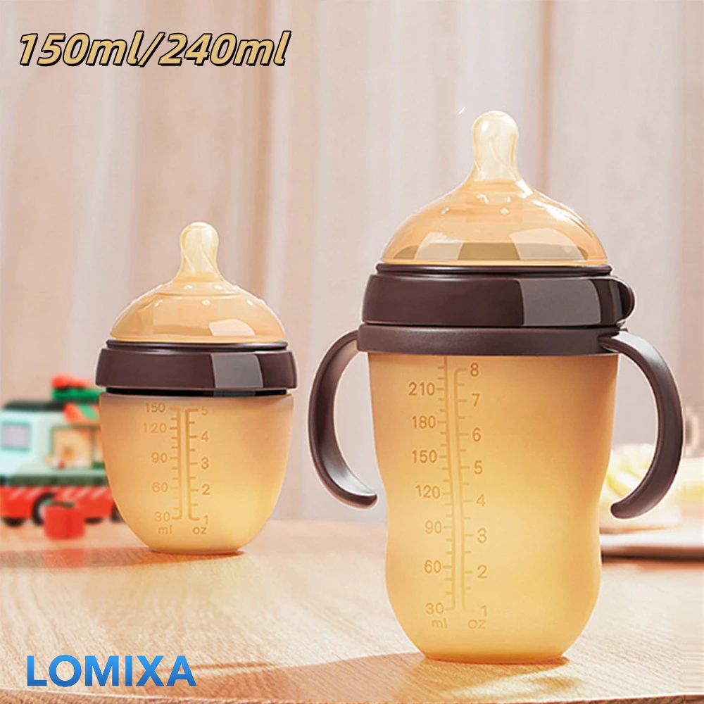 150/240 ML Copos Do Bebé De Silicone Nano Mamadeira De Bebê em Oferta na Shopee
