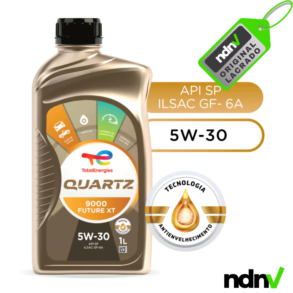 Óleo de Motor 5W30 – Quartz 9000 Future XT – Sintético – 1 Litro