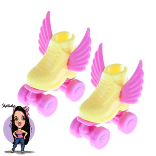 Patins Para Bonecas Brinquedo Compatível Com Boneca de Até 30 Centímetros de Altura - Sheilinha Confecção